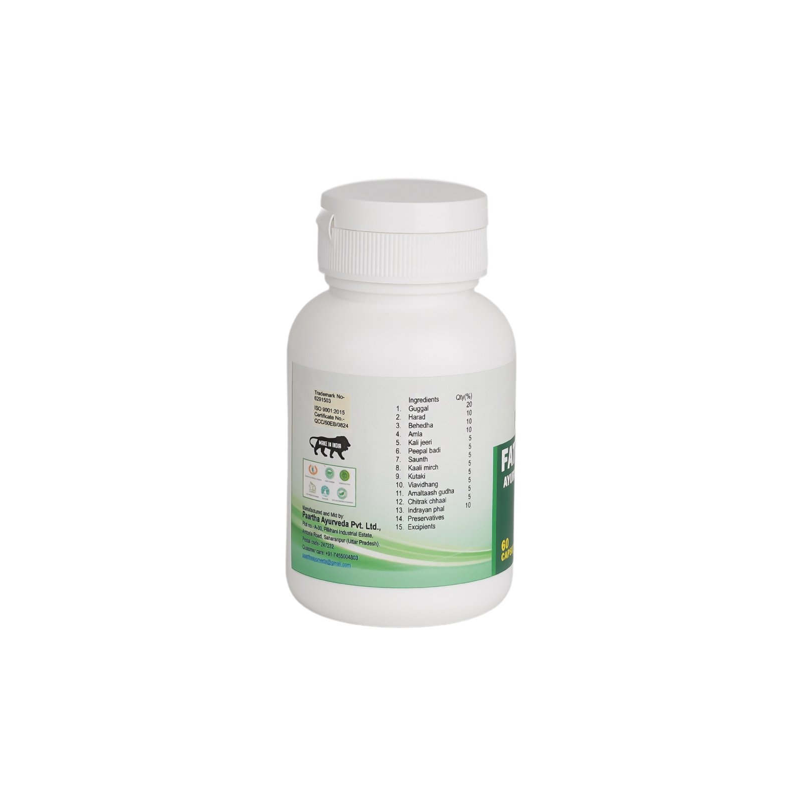Fattycare Ayurvedic Capsule - Image 3