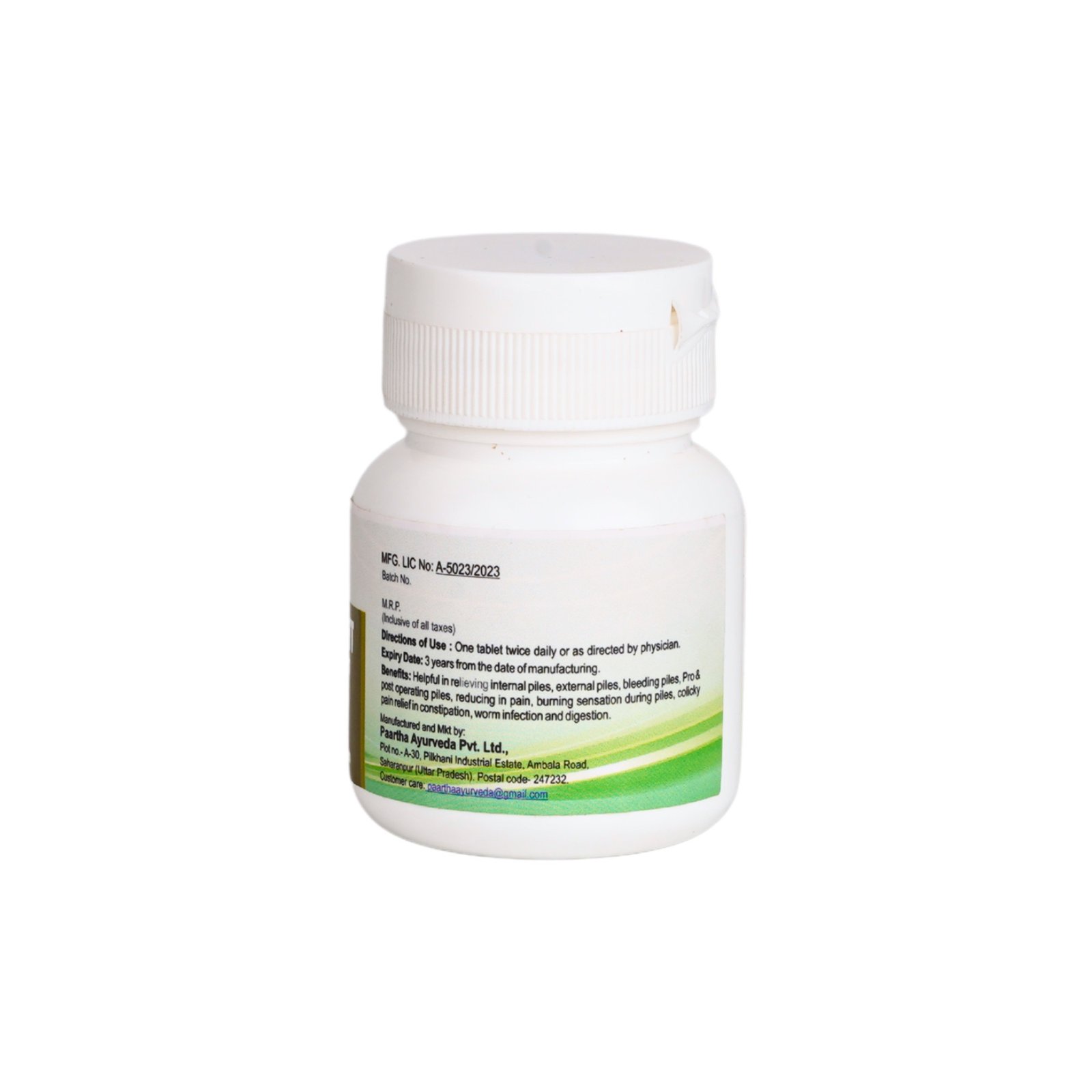 Paartha Pilo-Fight Ayurvedic Capsule - Image 2